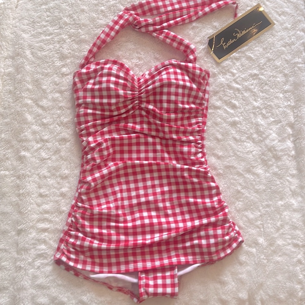 ModCloth Bathing Beauty swimsuit, size 10